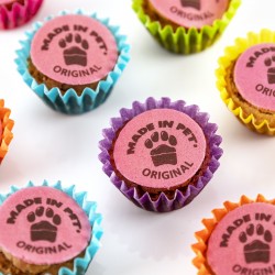 Mini cupcakes pour chiens - Poulet