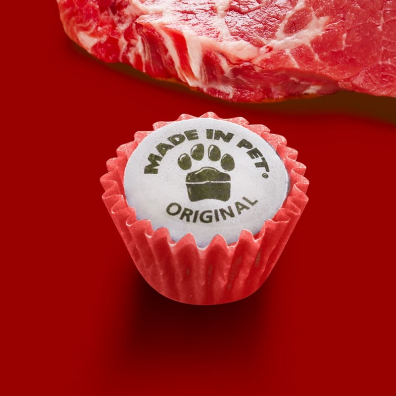 mini cupcakes pour chien Made in pet saveur boeuf
