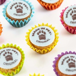 Mini cupcakes pour chiens - Pomme d'amour