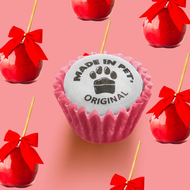 Mini cupcakes pour chiens - Pomme d'amour