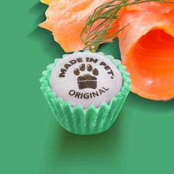 Mini cupcakes pour chiens - Saumon Fumé